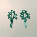 Plant Paper Clips | Palm Tree Shaped Paper Clips (1 dozen/lot,40*22 mm) 