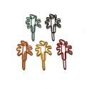 Plant Paper Clips | Palm Tree Shaped Paper Clips (1 dozen/lot,40*22 mm) 