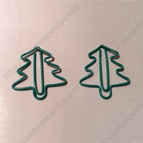 Plant Paper Clips | Tree Shaped Paper Clips | Christmas Tree (1 dozen/lot,38*20 mm) 