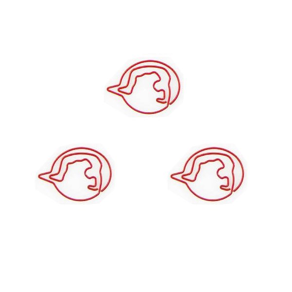 Sports Paper Clips | Somersault Shaped Paper Clips | Creative Gifts (1 dozen/lot)