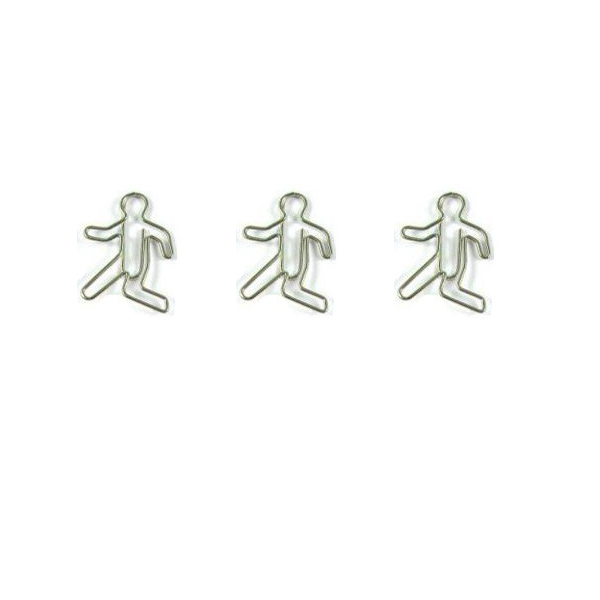 Sports Paper Clips | Walking Shaped Paper Clips | Business Gifts (1 dozen/lot)