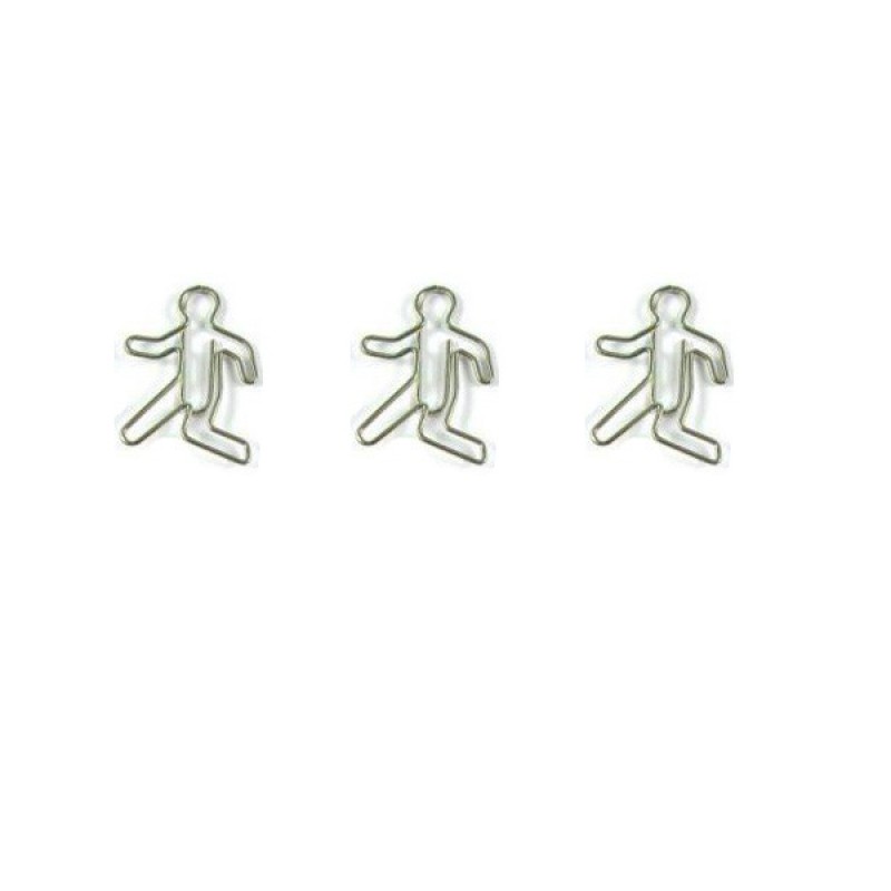 Sports Paper Clips | Walking Shaped Paper Clips | Business Gifts (1 dozen/lot)