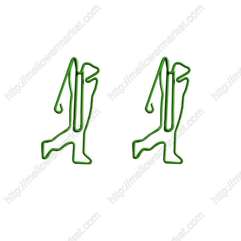 Sports Paper Clips | Golfer Shaped Paper Clips | Creative Gifts (1 dozen/lot)