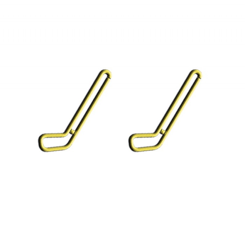 Sports Paper Clips | Hockey Stick Paper Clips | Creative Gifts (1 dozen/lot)