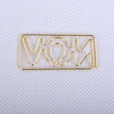 Month Paper Clips | NOV Shaped Paper Clips | November (1 dozen/lot)