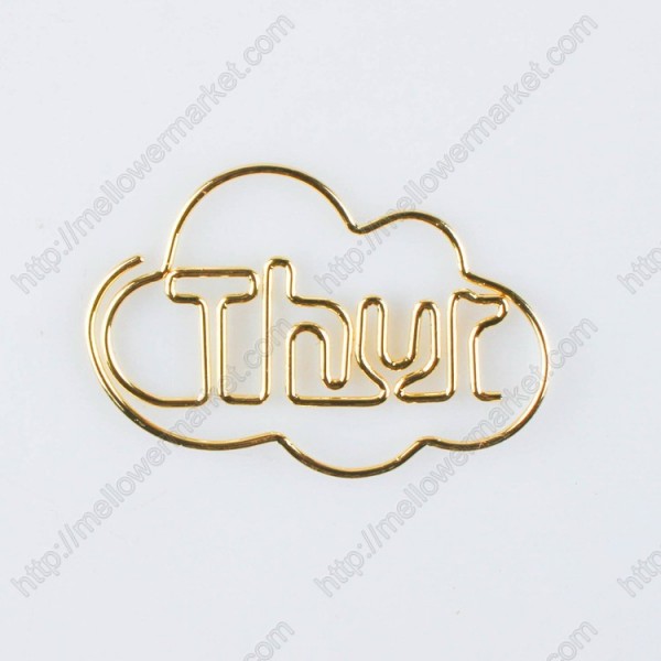 Week Paper Clips | Thur Paper Clips | Thursday (1 dozen/lot)