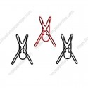 Tool Paper Clips | Hedge Shears Paper Clips | Advertising Gifts (1 dozen/lot)