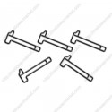 Tool Paper Clips | Hammer Paper Clips | Advertising Gifts (1 dozen/lot)