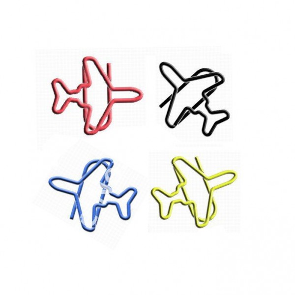 Airplane Paper Clips | Vehicle Paper Clips | Promotional Gifts (1 dozen)