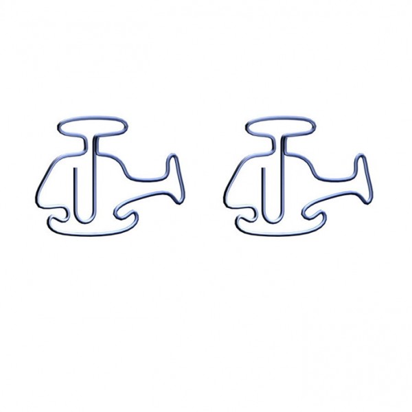 Vehicle Paper Clips | Helicopter Paper Clips | Decor Accessories (1 dozen/lot)
