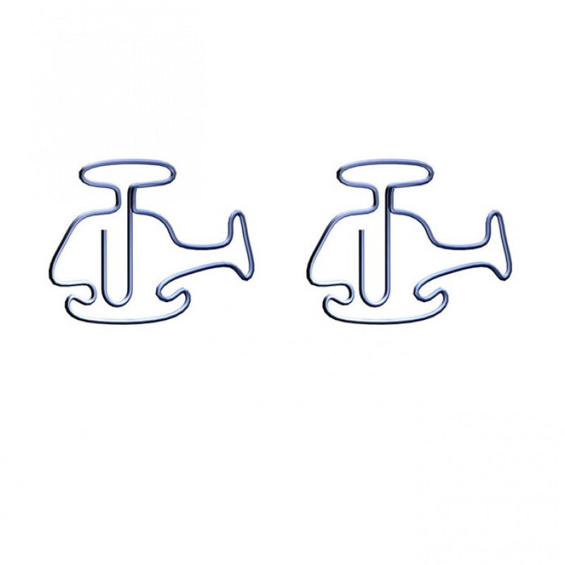 Vehicle Paper Clips | Helicopter Paper Clips | Decor Accessories (1 dozen/lot)