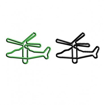 Vehicle Paper Clips | Helicopter Paper Clips | Business Gifts (1 dozen/lot)