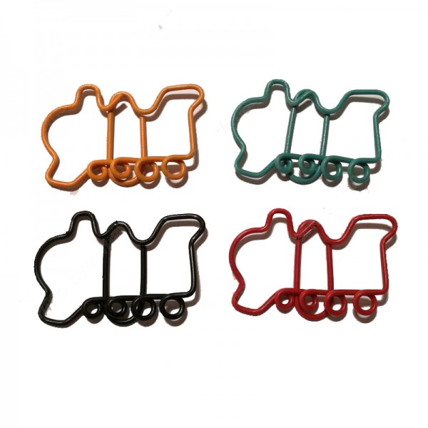 Train Paper Clips | Locomotive Paper Clips | Vehicle (1 dozen/lot) 