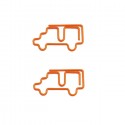Vehicle Paper Clips | Truck Paper Clips | Cute Bookmarks (1 dozen/lot)