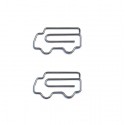 Vehicle Paper Clips | Van Paper Clips | Decorative Accessories (1 dozen/lot)