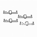 Vehicle Paper Clips | US monitor Paper Clips | Creative Stationery (1 dozen/lot)