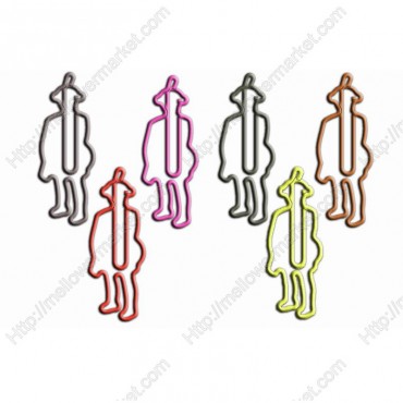 Weapon Paper Clips | Revolutionary Soldier Shaped Paper Clips (1 dozen/lot)