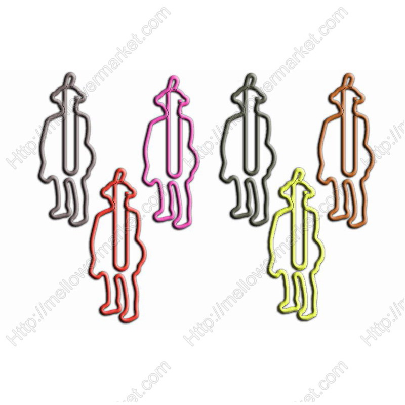 Weapon Paper Clips | Revolutionary Soldier Shaped Paper Clips (1 dozen/lot)